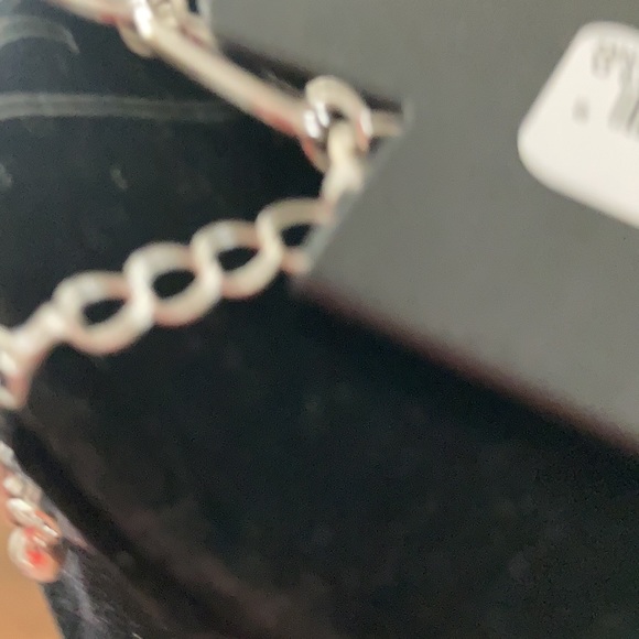 2 tone gold and silver chain necklace - Picture 4 of 4